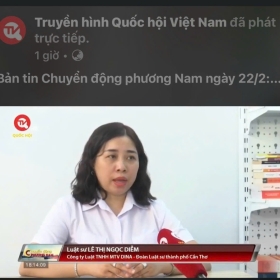 Đài TH. Quốc hội - Chuyển động Phương Nam ngày 22/02/2024