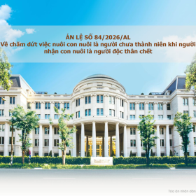 [NGHIÊN CỨU LUẬT] - ÁN LỆ SỐ 84/2026/AL
